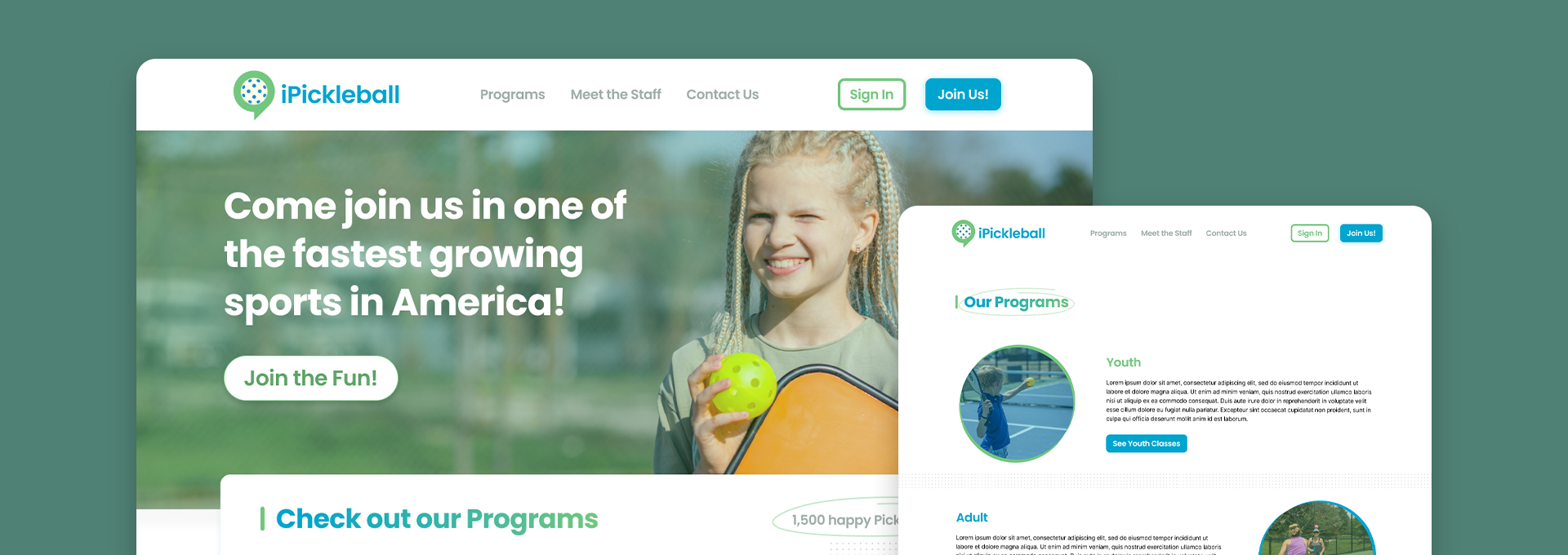 Pickleball project cover image